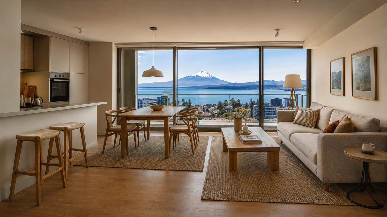 Departamento con Vista al Lago